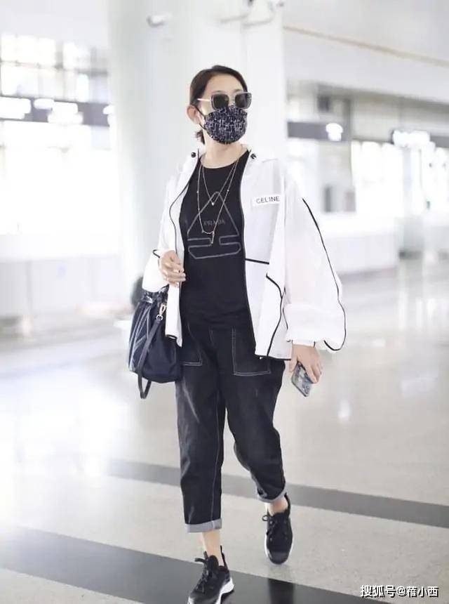 年女人穿松不穿紧才更时髦洋气看了倪萍的穿搭我悟了：60中(图10)